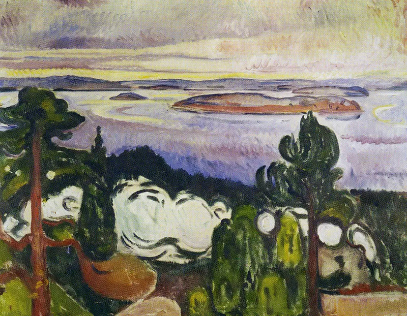 Tren Dumanı - Edvard Munch