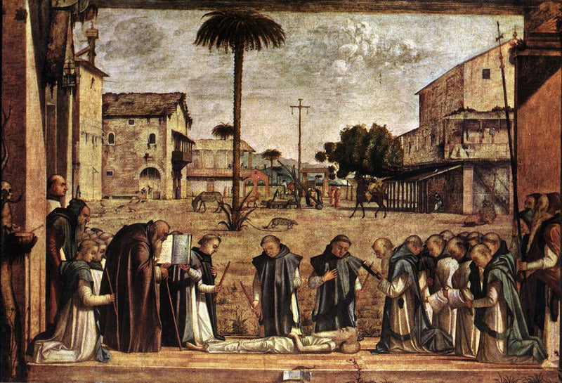 Aziz Jerome'in Cenazesi - Vittore Carpaccio