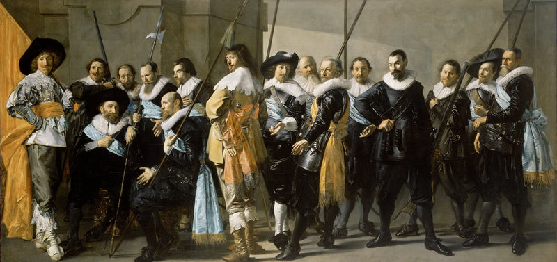 Fusiliers du District XI dirigés par le capitaine Reynier Réael, connu sous le nom de « La Maigre Compagnie » - Frans Hals