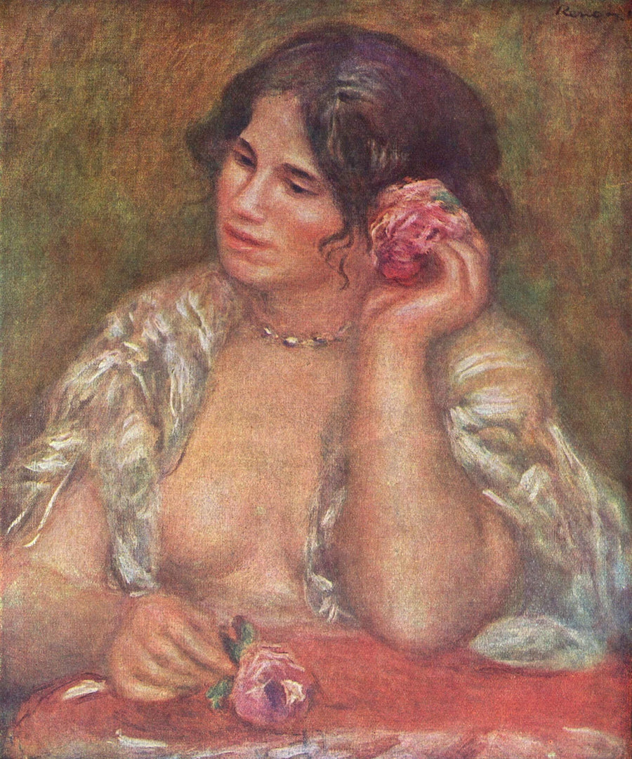 Gül ile Gabrielle - Pierre-Auguste Renoir