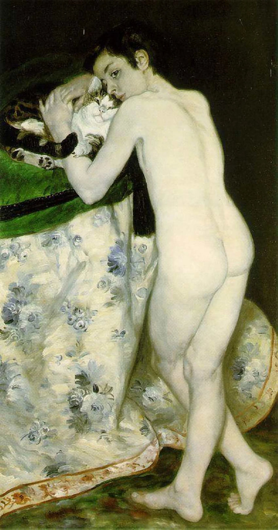 Kediyle Çocuk - Pierre-Auguste Renoir