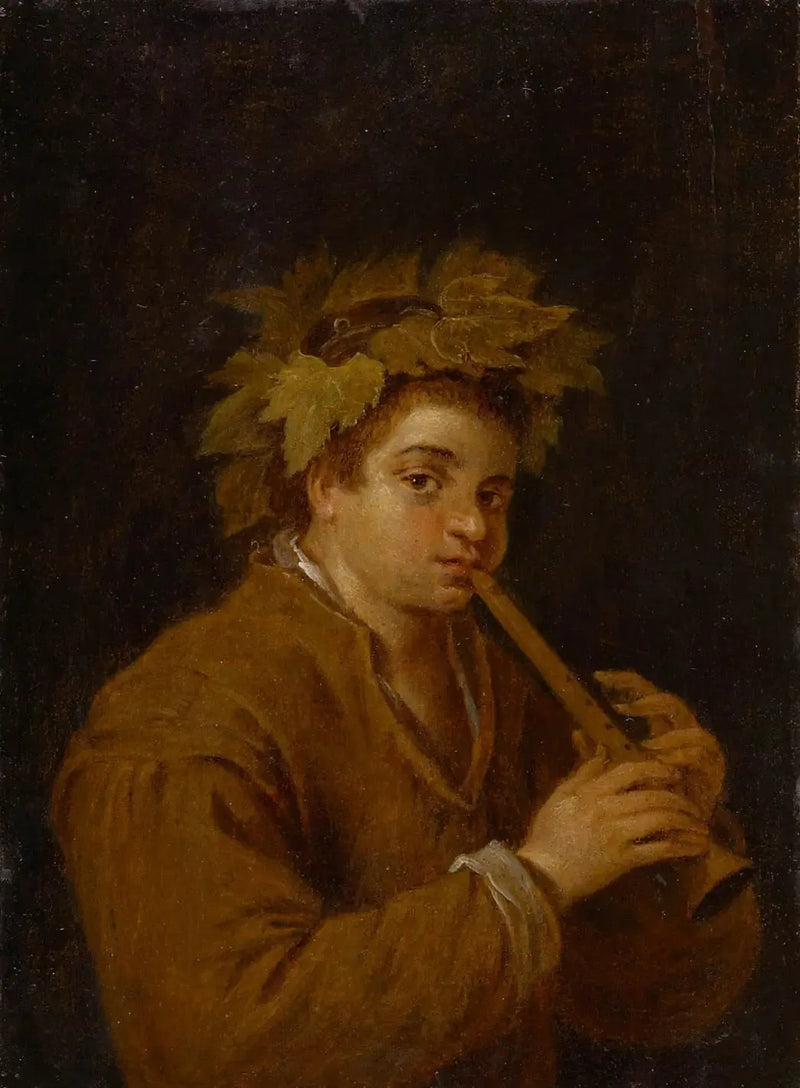 Çocuk ve Flüt - David Teniers le Jeune