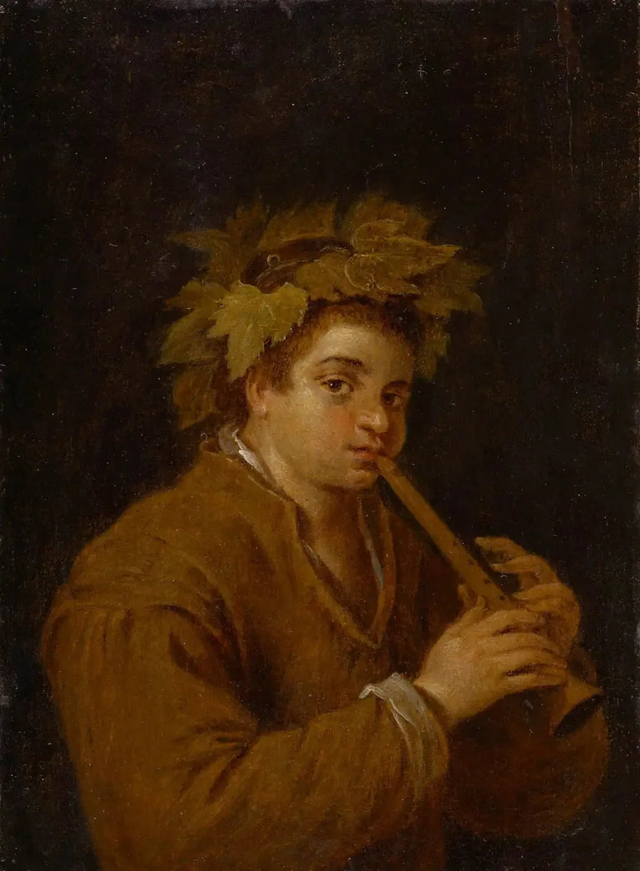 Çocuk ve Flüt - David Teniers le Jeune