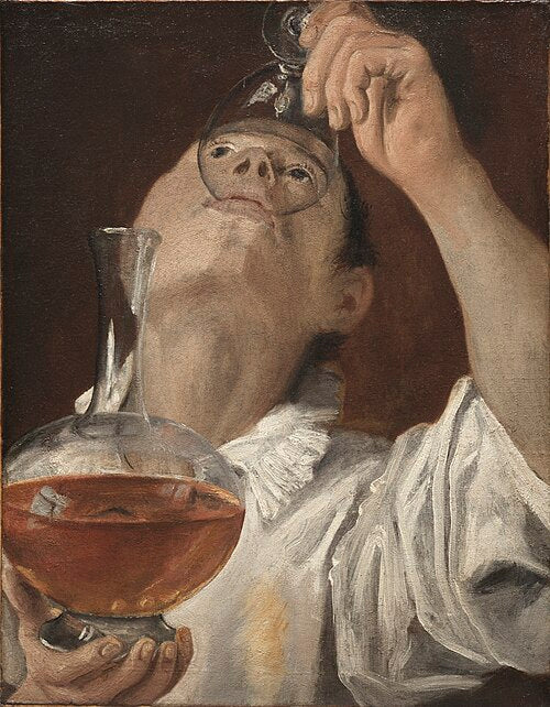 Erkek çocuk içiyor - Annibale Carracci