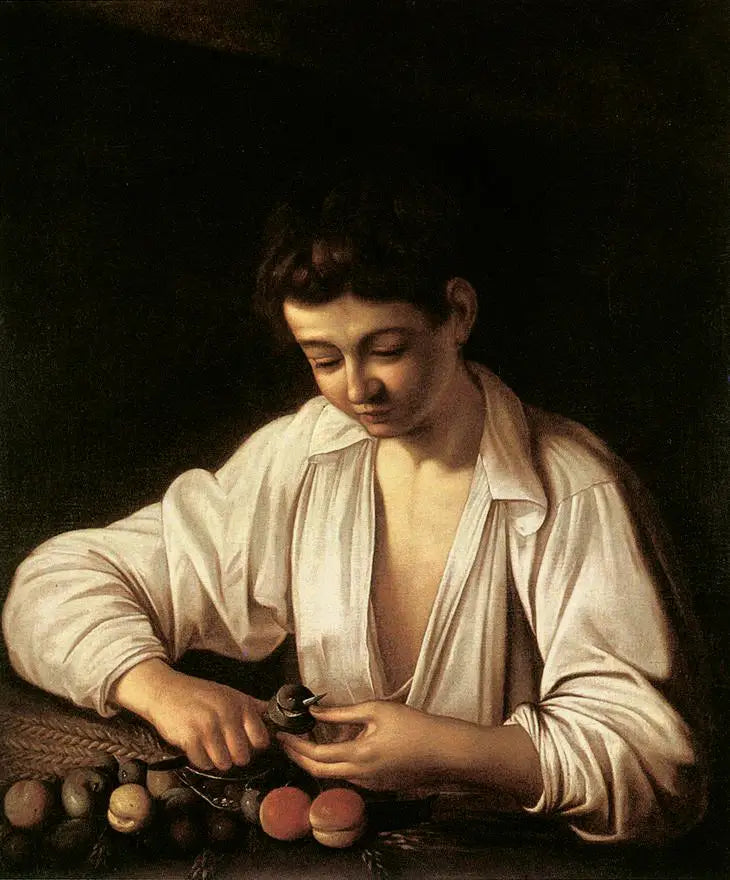 Armut soyma çocuğu - Caravaggio