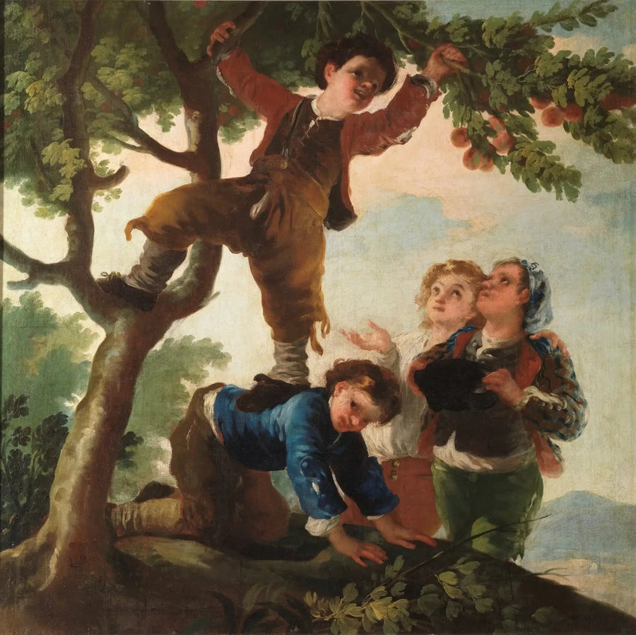 Meyve toplayan çocuklar - Francisco de Goya