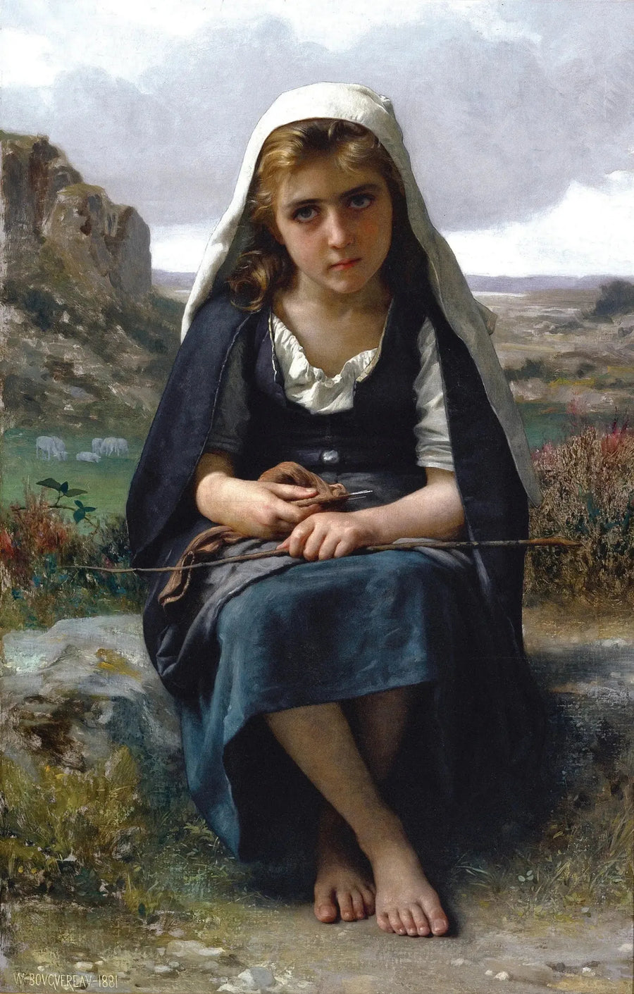 Koyun Bekçisi - Bouguereau