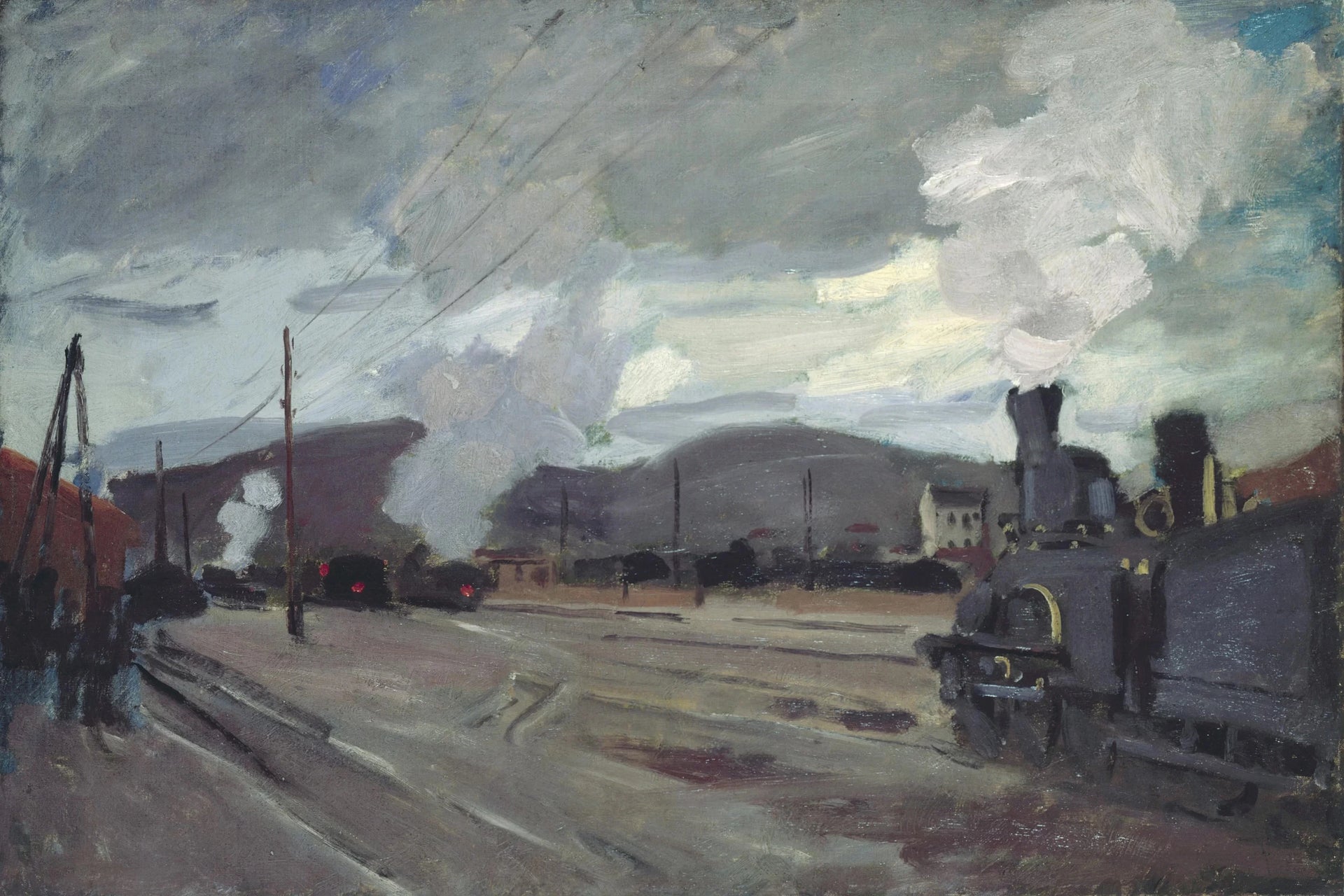 La Gare d’Argenteuil W242 par Claude Monet, musée Tavet-Delacour