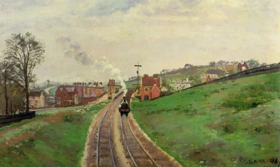 Lordship Lane İstasyonu, Dulwich - Camille Pissarro