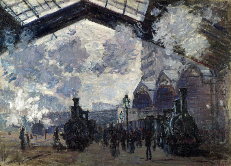 Saint-Lazare Garı - Claude Monet