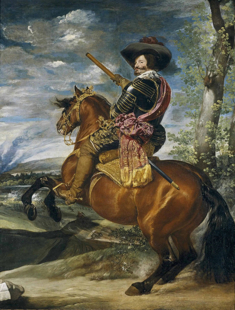 Gaspar de Guzmán, Olivares Kont Dükü, Atlı - Diego Velázquez