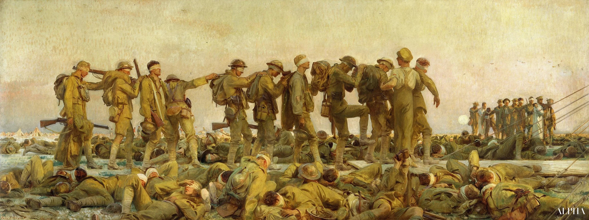 Gazéifié - John Singer Sargent - Reproductions de tableaux et peintures haut de gamme