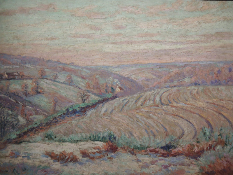 Crozant'ta Beyaz Jel - Armand Guillaumin