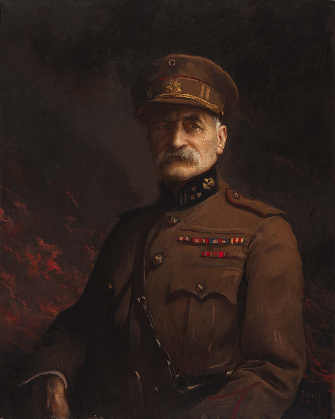 General Georges Leman, Commander of the Fortified Town of Liege - Edmund Charles Tarbell