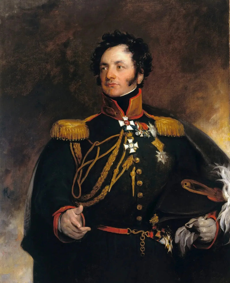 Genaral Théodore Petrovitch Ouvarov (1773/4-1824) - Thomas Lawrence