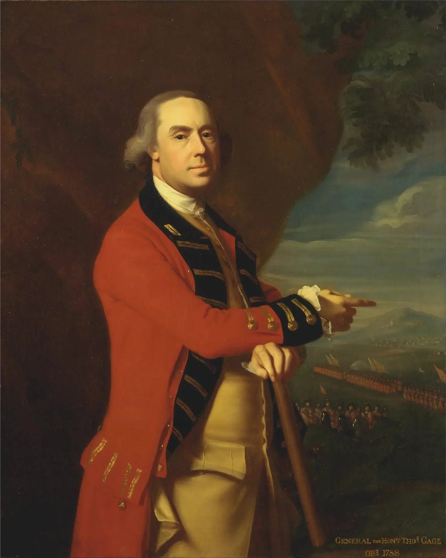 Genaral Thomas Gage - John Singleton Copley