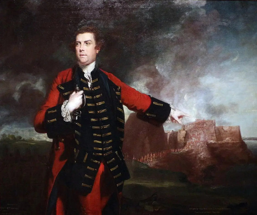 Genel William Keppel, Morro Kalesi'ne Saldırı - Joshua Reynolds