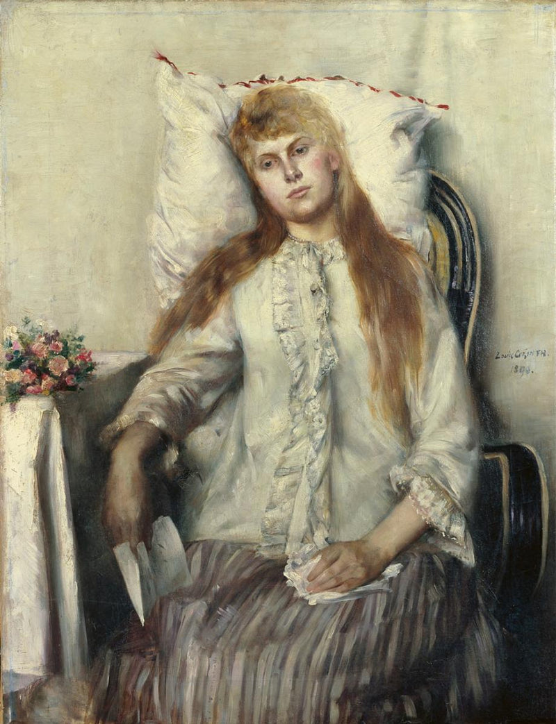 Genesendes Mädchen - Lovis Corinth