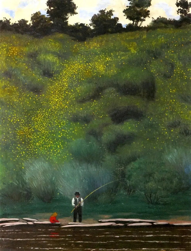 Çiçek Açmış Yaban Gülleri, Avallon - Félix Vallotton