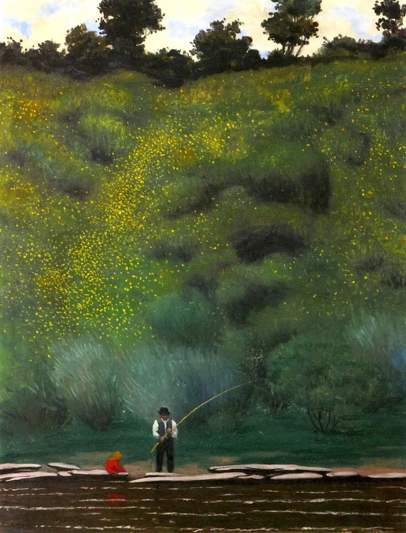 Çiçek Açmış Yaban Gülleri, Avallon - Félix Vallotton