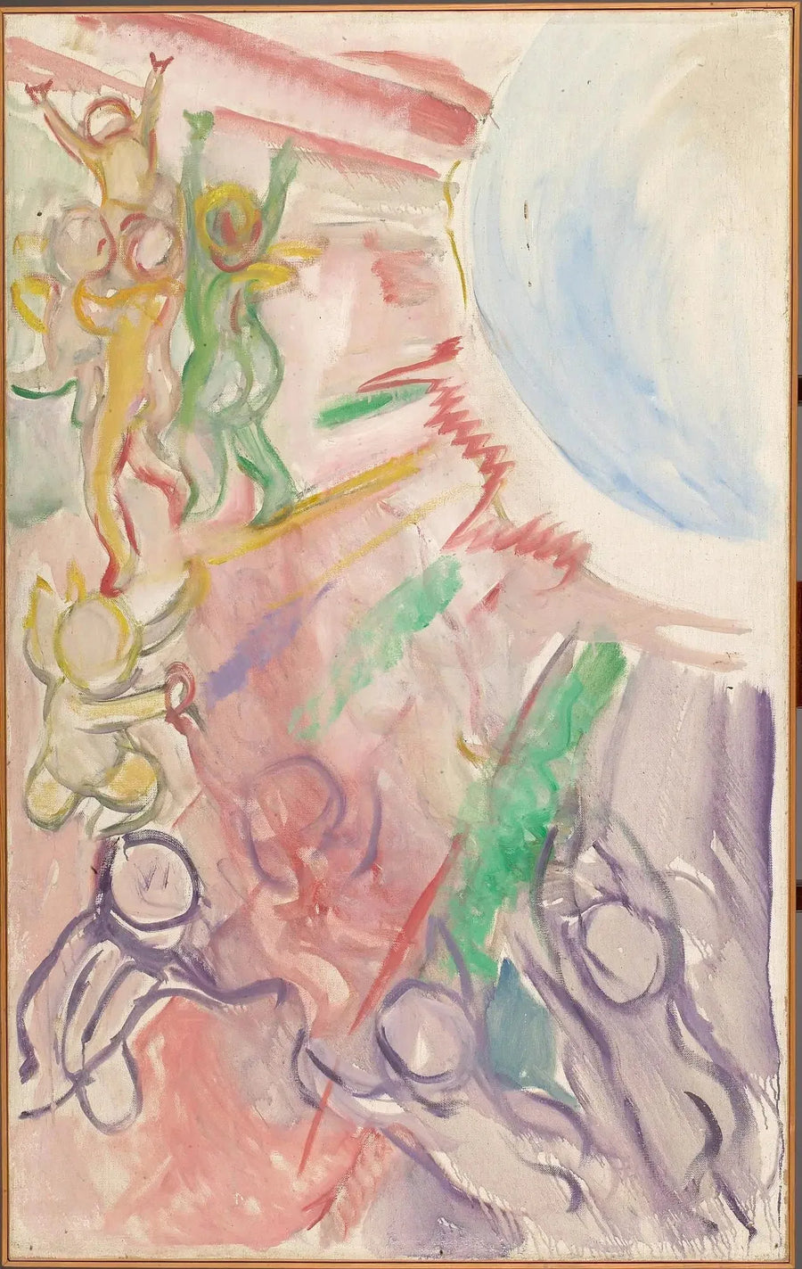 Güneş Işınlarındaki Cennetsel Varlıklar - Edvard Munch