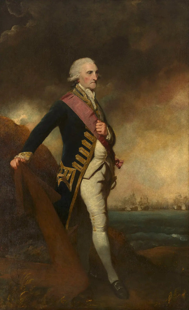 George Brydges, birinci Lord Rodney (1719?-1792) - Joshua Reynolds