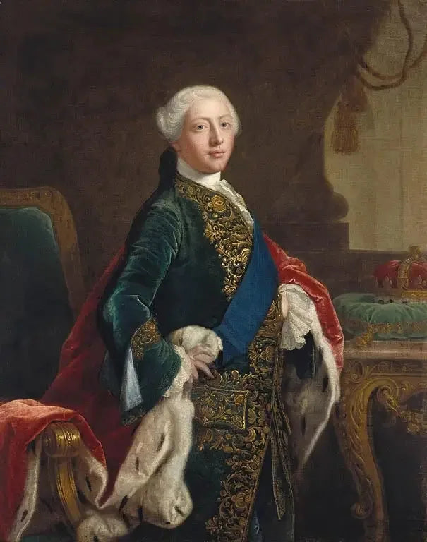 George III (1738-1820) Prens of Galler - Joshua Reynolds