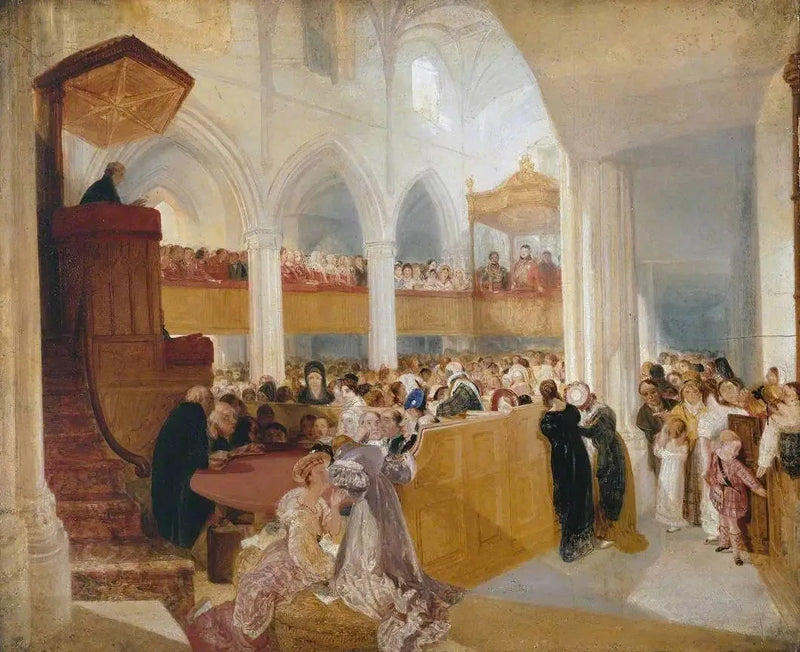 George IV, St Giles’s, Edinburgh - J. M. W. Turner