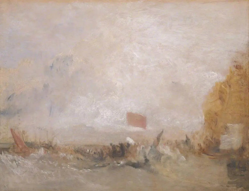 George IV'ün 'Royal George' Gemisinden Ayrılışı, 1822 - J. M. W. Turner