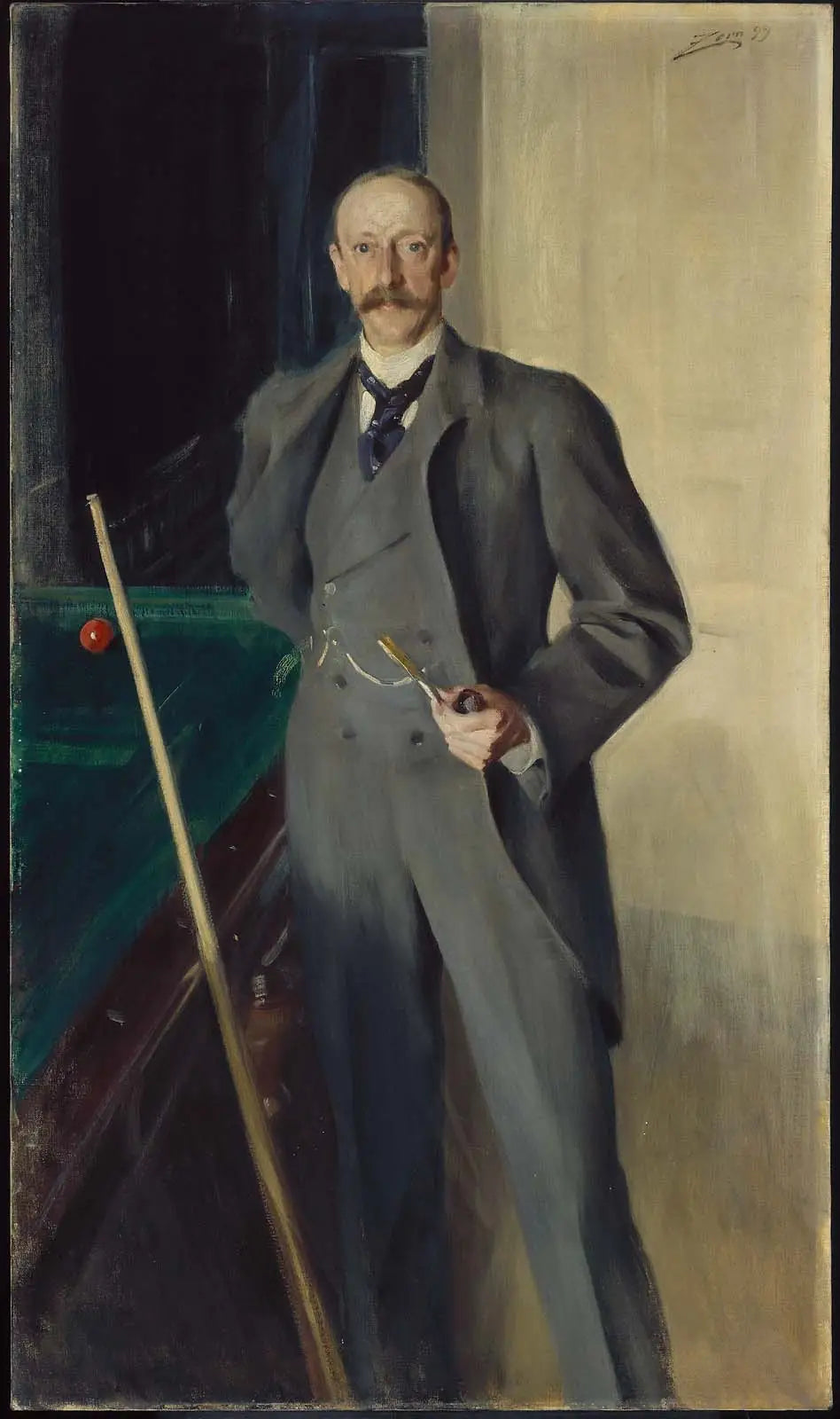 George Peabody Gardner - Anders Zorn - Alpha Reproduction