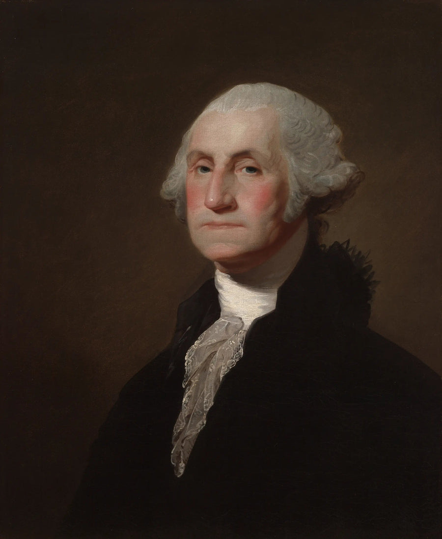 George Washington (1732-1799), hukuk doktoru 1781 - Gilbert Stuart
