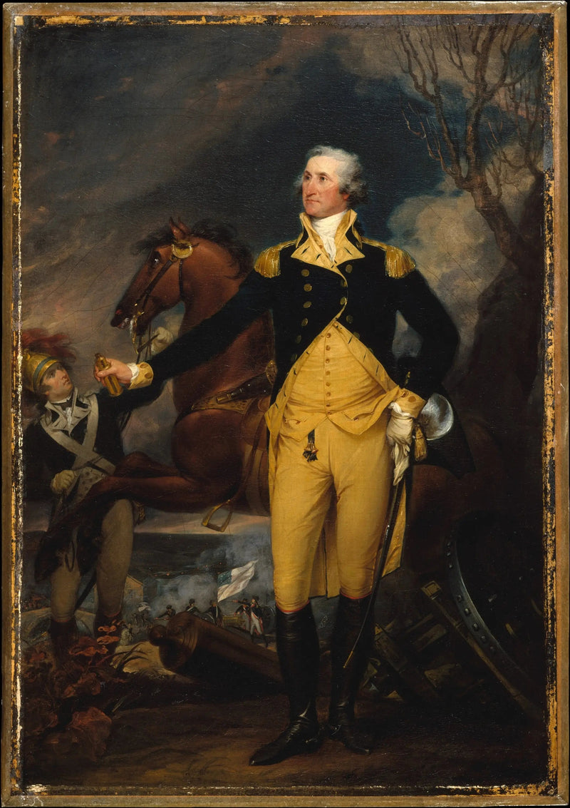 George Washington Trenton Savaşı Öncesi - John Trumbull