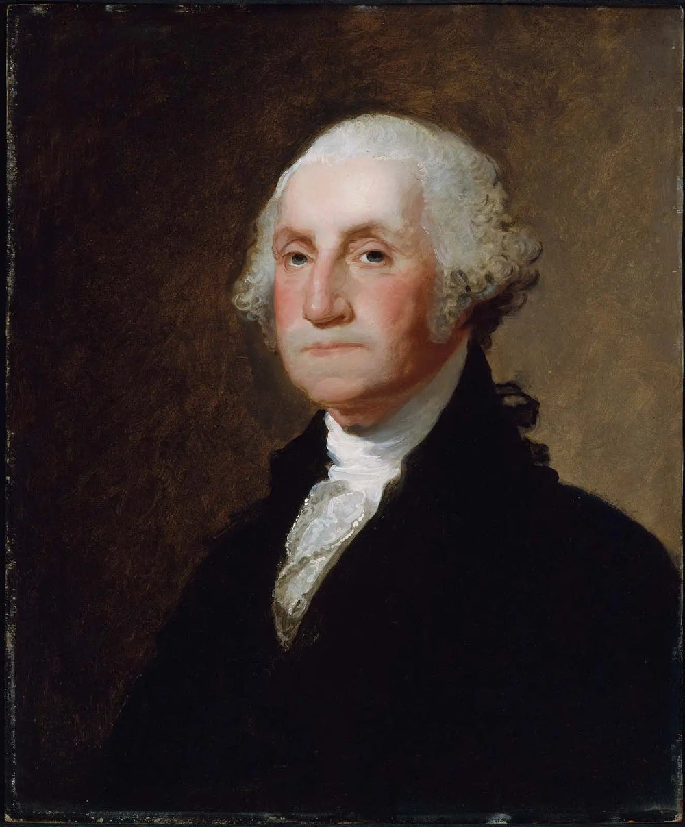 George Washington - Gilbert Stuart image 1 copie de tableau peinte à la main