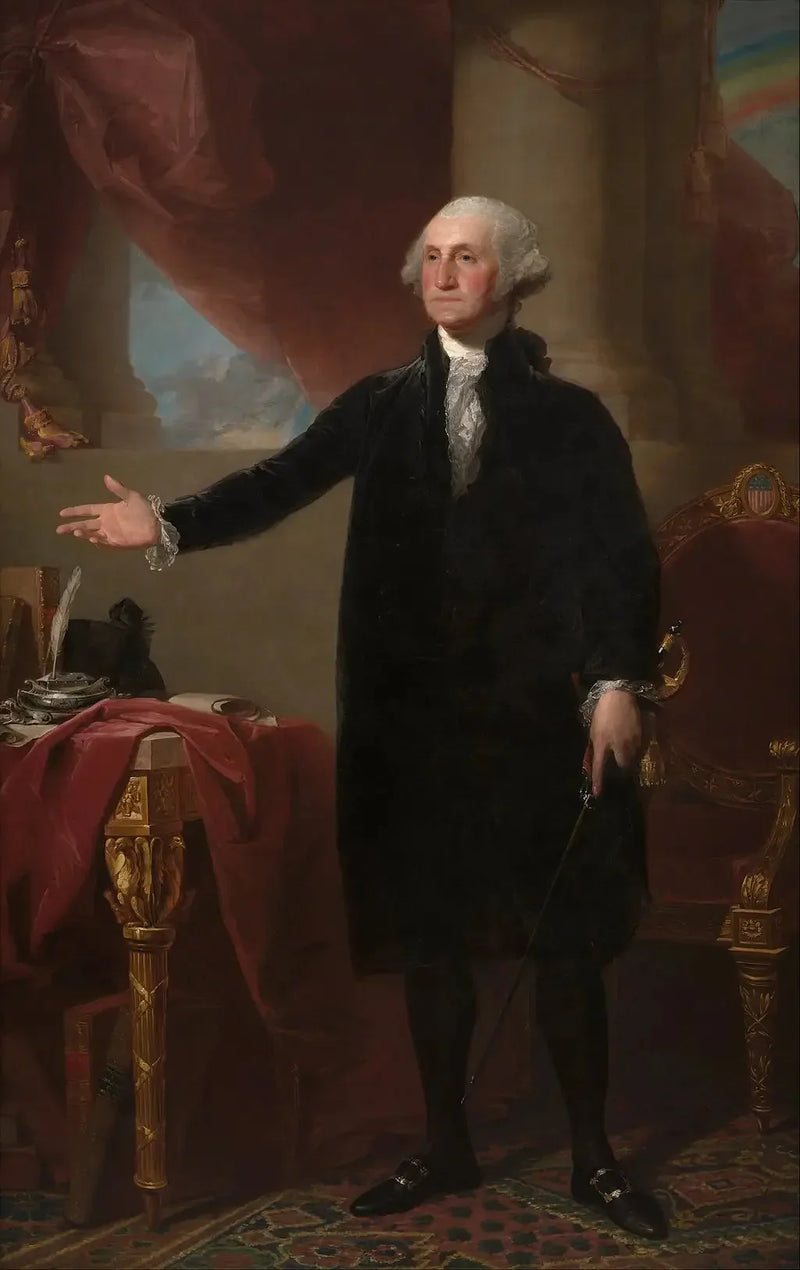 George Washington (Lansdowne Portresi) - Gilbert Stuart