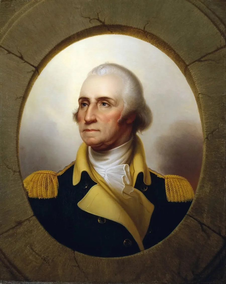 George Washington (kadran tipi) - Rembrandt Peale