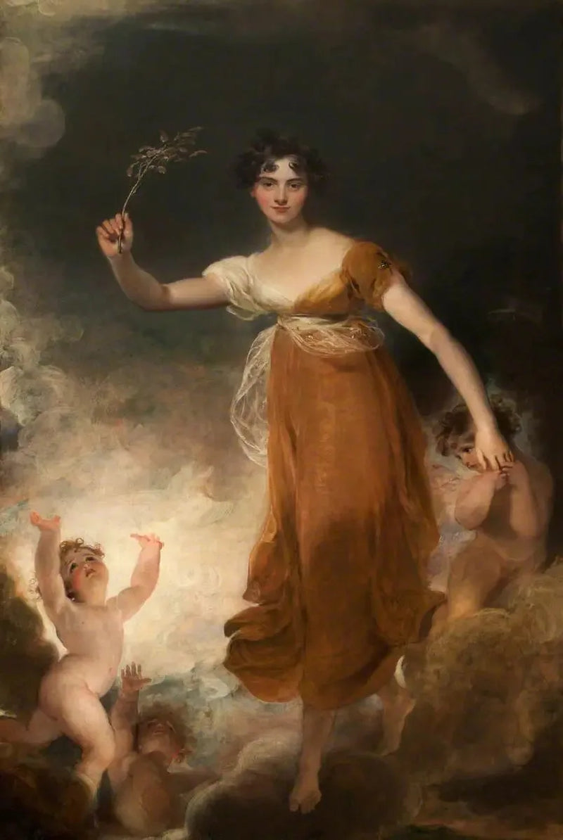 Georgiana Maria Leicester (1793-1859), Lady de Tabley, « Hope » rolünde - Thomas Lawrence