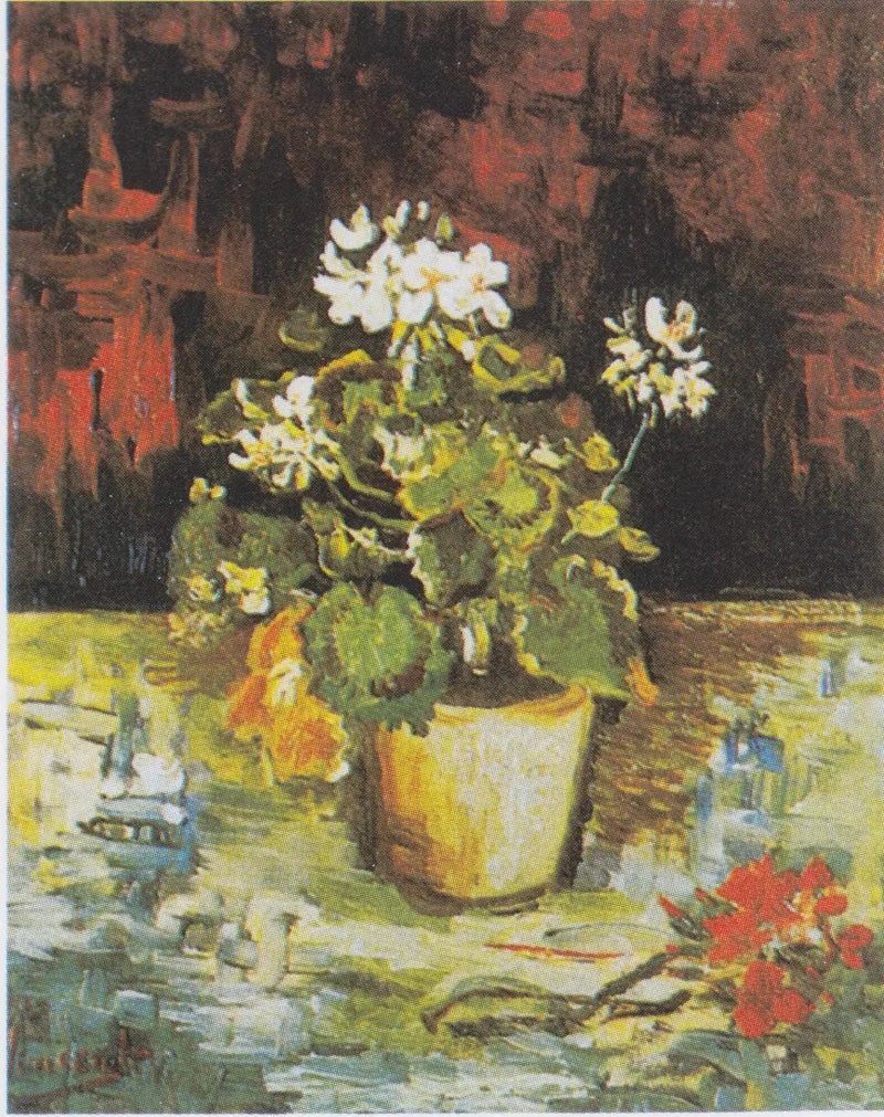Saksıdaki Sardunya - Vincent van Gogh