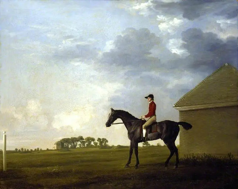 Gimcrack, John Pratt ile, Newmarket Heath üzerinde - George Stubbs