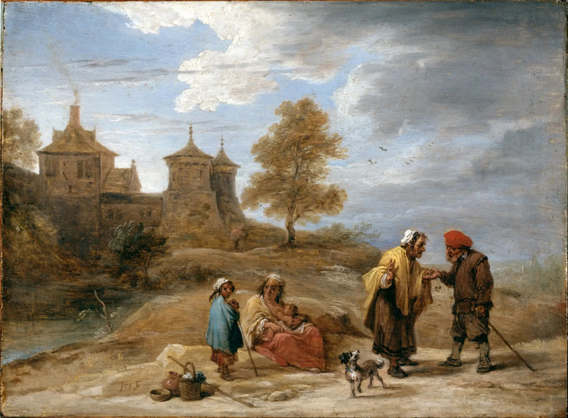 Gitanlar Bir Manzara İçinde - David Teniers le Jeune