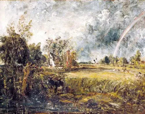East Bergholt'ta Pansiyon - John Constable