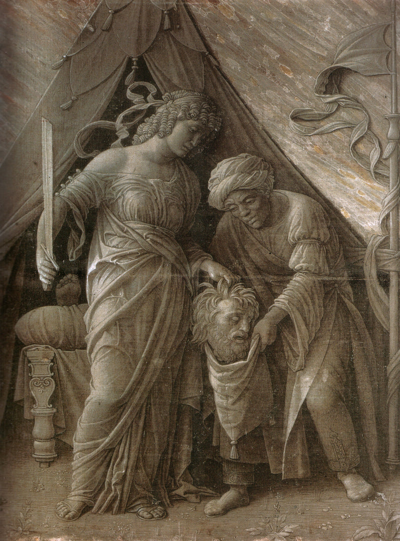 Giuditta ve Oloferne'nin Başıyla - Andrea Mantegna