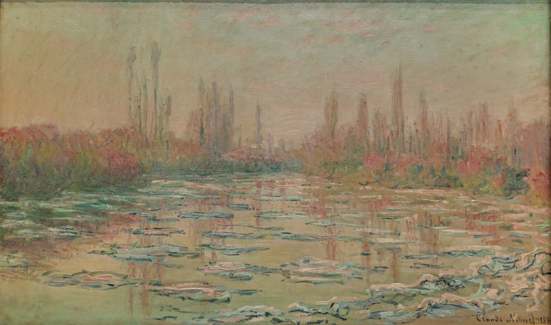 W567 Buz Küpleri - Claude Monet