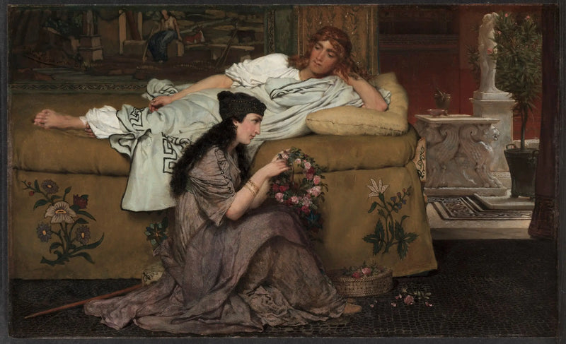Glaucus ve Nydia - Lawrence Alma-Tadema
