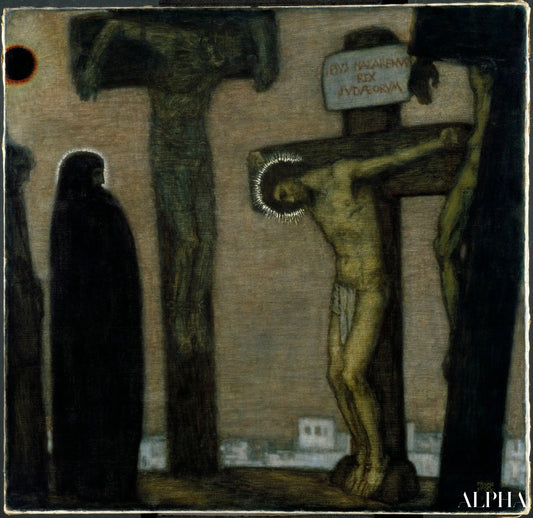 Golgotha - Franz Von Stuck Reproductions de tableaux à la peinture à l’huile