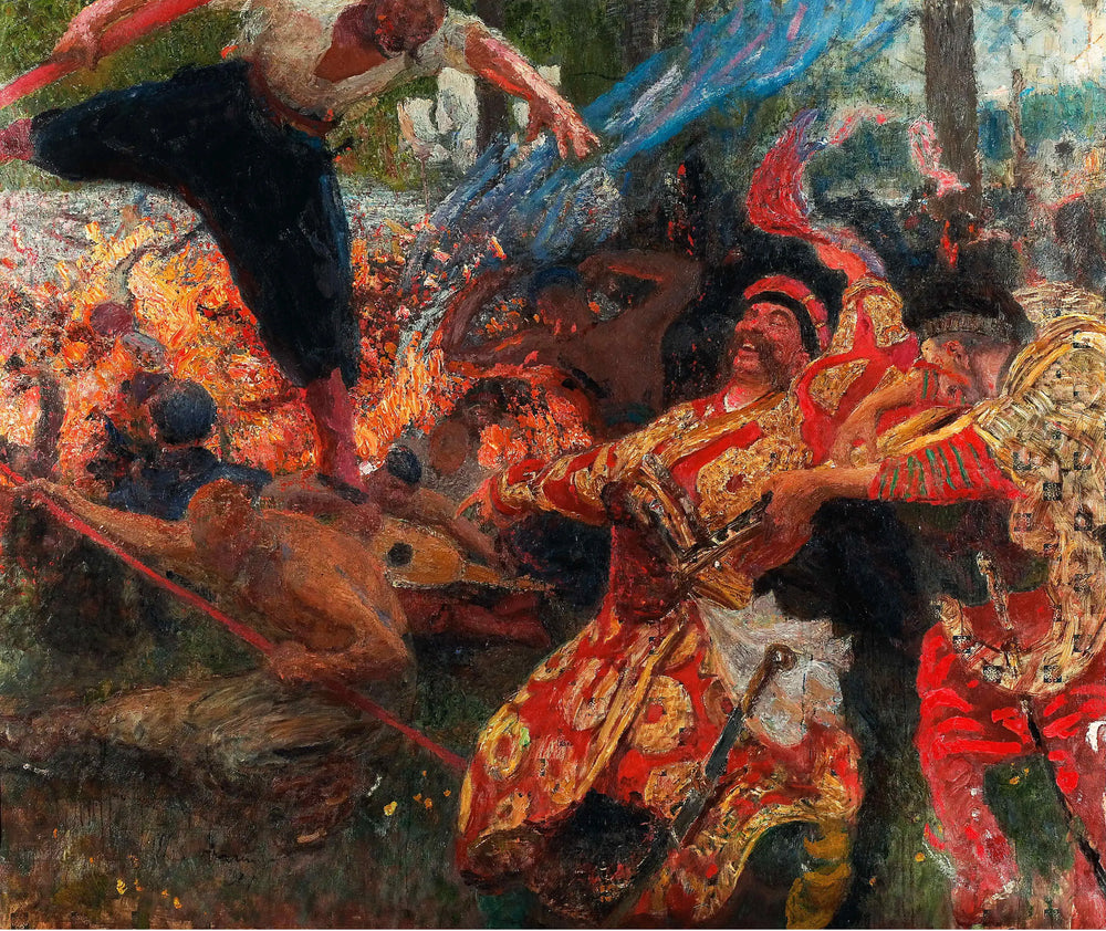 Gopak - Ilya Repin - Alpha Reproduction