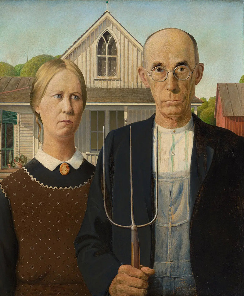 Amerikan Gotik - Grant Wood