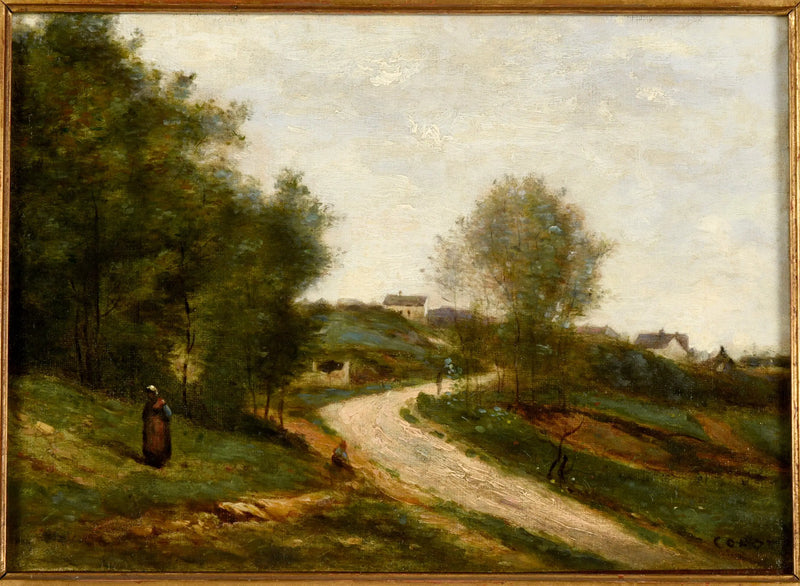 Gouvieux, Chantilly yakınlarında - Jean-Baptiste Camille Corot