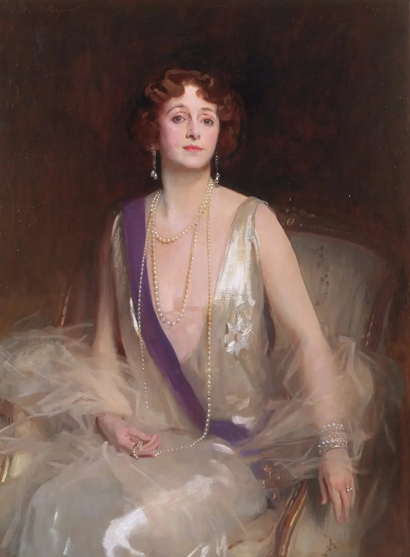 Grace Elvina, Kedleston Marki Curzon - John Singer Sargent