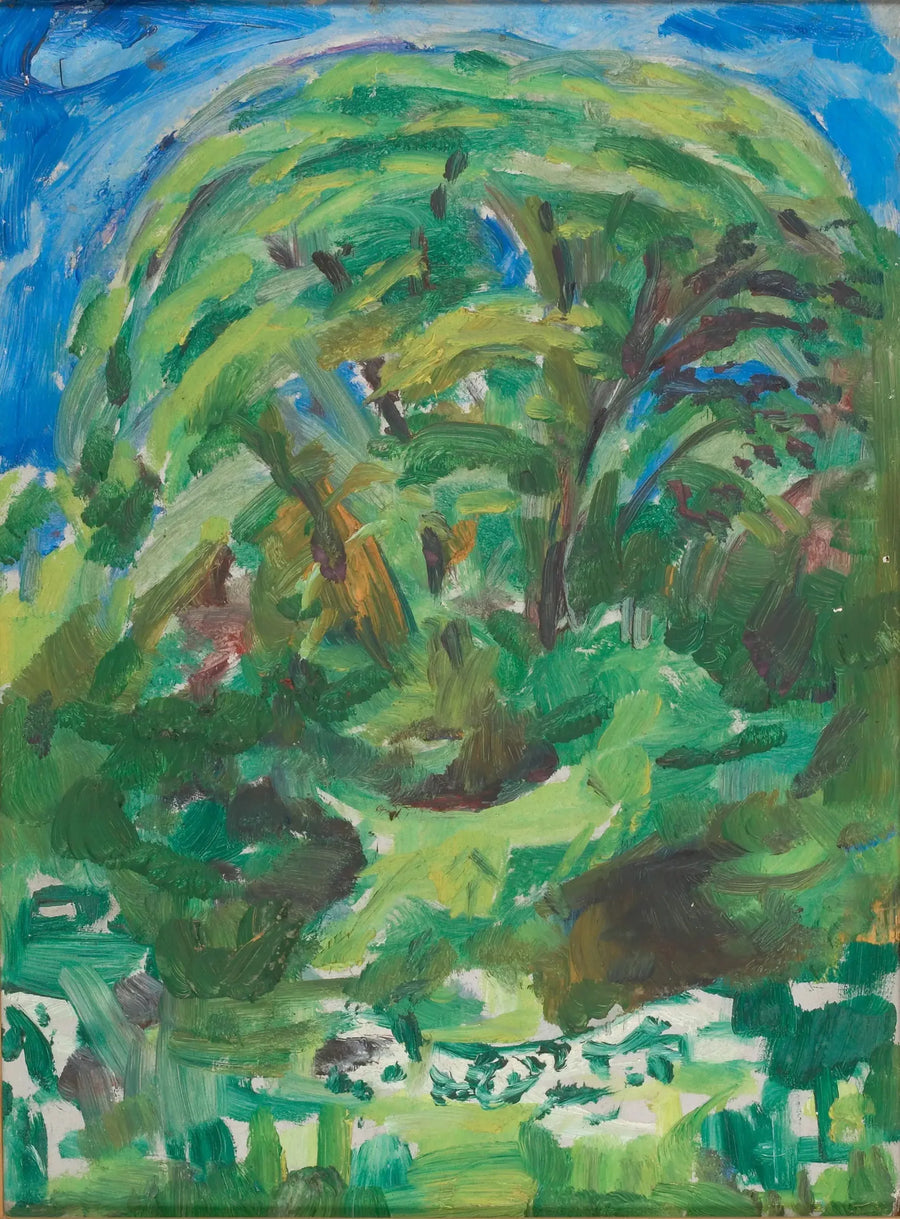 Büyük Ağaç - Edvard Munch