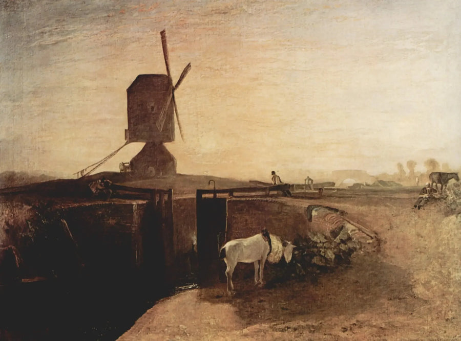 Southall Mill'deki Grand Junction Kanalı - J. M. W. Turner
